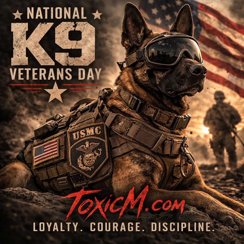 National K9 Veterans Day — Loyalty, Courage, and the Code We Live By
